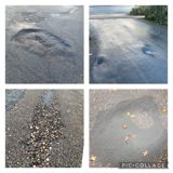 Herstel van oppervlakkige asfaltschade met biobased koud asfalt 0/2 mm